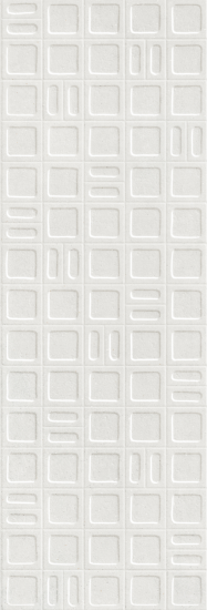 Керамическая плитка Rev. Gravel square white 40x120