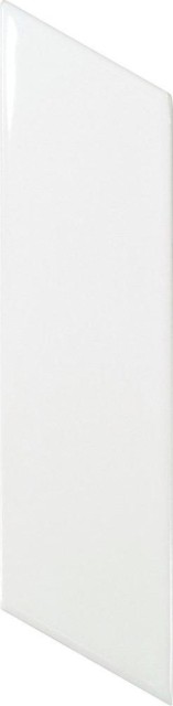 Керамическая плитка Chevron wall WHITE LEFT (18.6x5.2 ) 23344