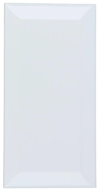 Керамическая плитка Metro WHITE (7.5x15) 12738