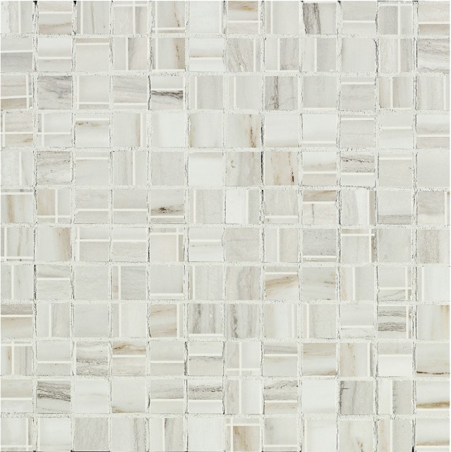 Мозаика Mm1030m Marmi Imperiali Mosaico White (30x30)