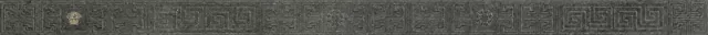 Бордюр керамический 261135 GREEK LISTELLO Antracite/Oro 4x80 см