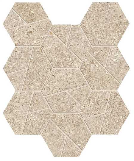 Мозаика Boost Stone Cream Mosaico Hex