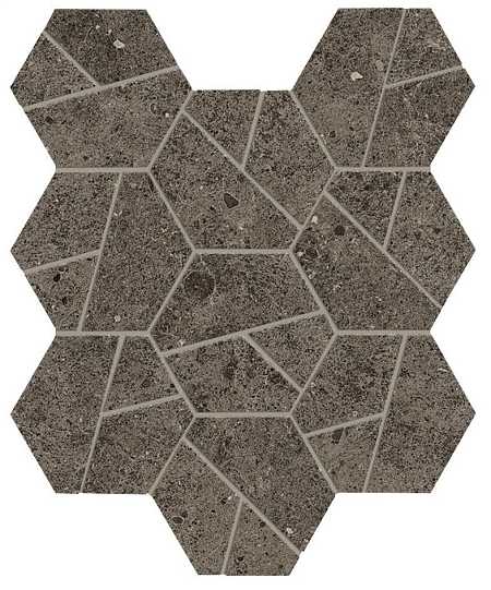 Мозаика Boost Stone Tobacco Mosaico Hex